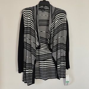 Rafaella Black & White Cardigan
